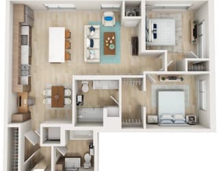 The Townline  - Magnolia floor plan