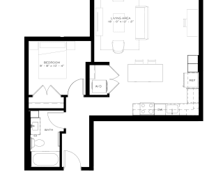 fThe Townline  - Bellevue floor plan