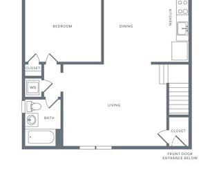 A2 Upper Floor Plan at Alister Morristown, Morristown