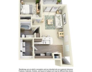 Floor Plan 1B1C