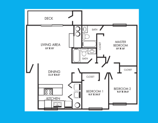Village Fair Three Bedroom, Two Bathroom