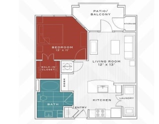 Adams Floor Plan at Vanguard Crossing, St. Louis, MO, 63124