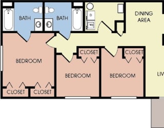 3 Bedroom  Ranch at Greens of Concord, Concord, NC, North Carolina