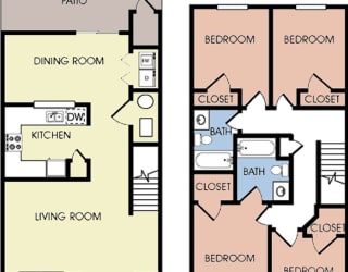 4 Bedroom Townhome at Greens of Concord, Concord