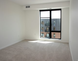 Expansive Windows at The Hill Apartments, Minnesota