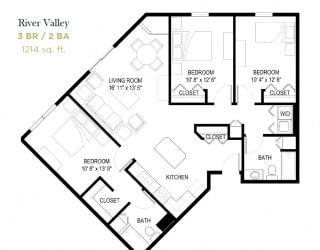 Floor Plan River Valley