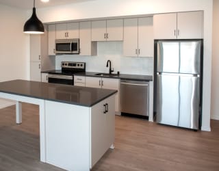 Well Equipped Kitchen at The Hill Apartments, Saint Paul, MN