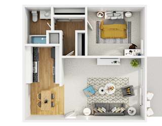 Unit 104 at Copa Ladeene Apartments, Torrance