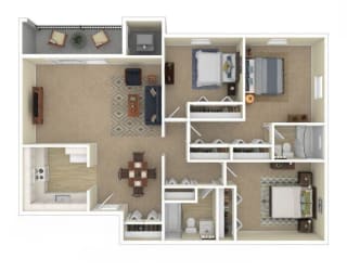 Floor Plan 3 Bedroom