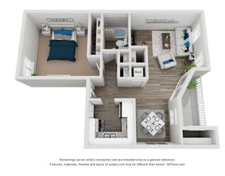 JOHNSON Elite Floor Plan at Spalding Vue, Georgia