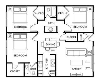 Floor Plan Villa