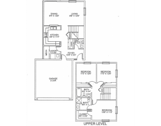 the floor plan of the residence