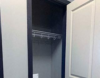 Large closets in a 1 bedroom apartment for rent at The Flats at 84 best apartments Lincoln NE 68516