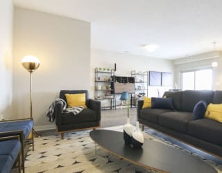 One bedroom apartment at WH Flats new luxury apartments in south Lincoln NE 68516