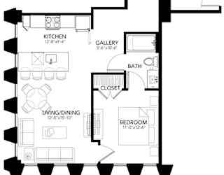 A2 Floorplan Diagram