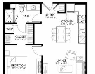 A1 Floorplan Diagram