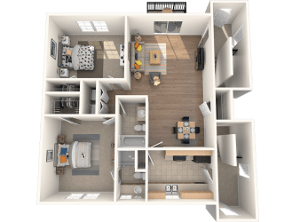 Floor Plan B1
