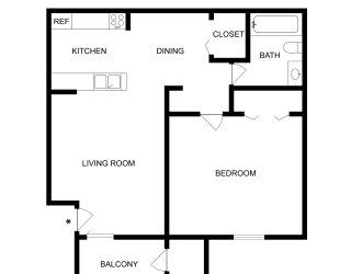 bedroom floor plan | the social at stadium walk apartment homes for rent in ft lauderdale