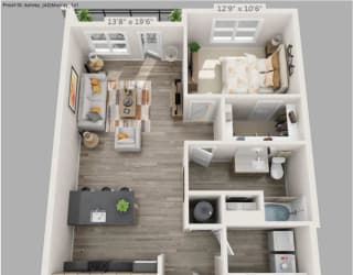 MURRAY-1 Floor Plan at The Ashley, Charleston, SC, 29407