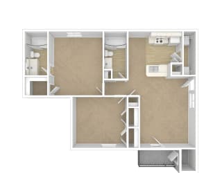 3D Floor plan rendering