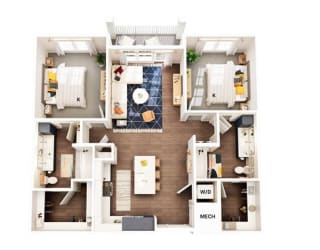 Floor Plan B1