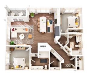 Floor Plan B2