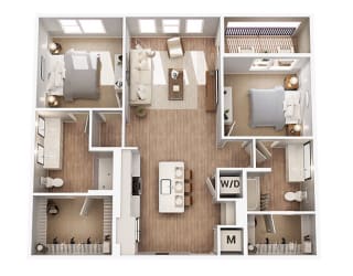 Floor Plan B1