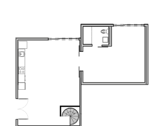 Floor Plan Unit 214 Upper Level