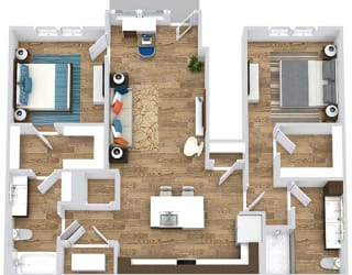 Floor Plan Hickory