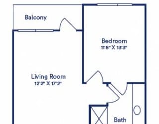 a blueprint of a floor plan of a house