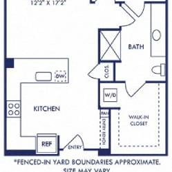 Floor Plan Devon with Fenced-in Yard