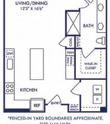a diagram of a floor plan of a small house