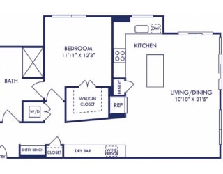 a floor plan of a house with bedrooms and a kitchen and a living room