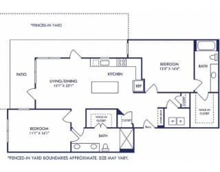 a floor plan of a house with bedrooms and bathrooms