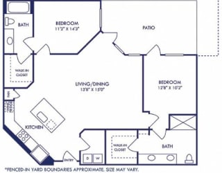 a blueprint of a floor plan of a house