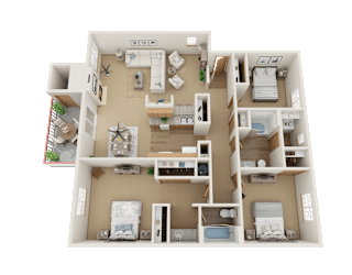 Floor Plan 3x2