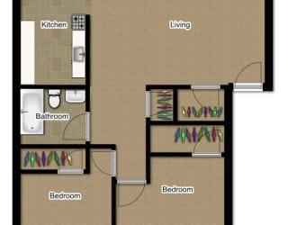 Two-Bedroom