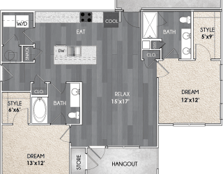 Floor Plan B1.1