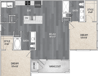 Floor Plan B1