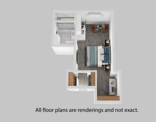 all floor plans are redesigned and not exact