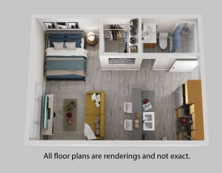 all floor plans are redesigned and not exact