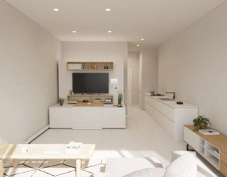 Floor Plan West Half Studio Smart Suite -S02bf