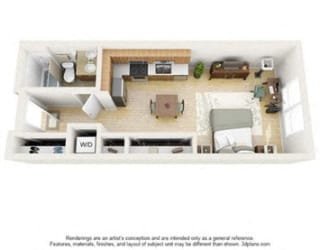 Floor Plan Donzi Studio