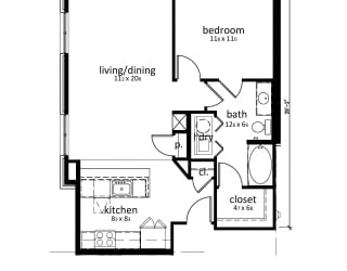 Floor Plan Copenhagen