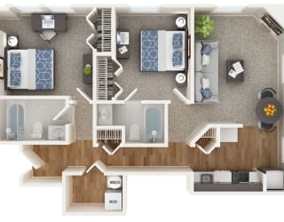 Mount Royal Floor Plan at The Mount Royal, Baltimore, 21202