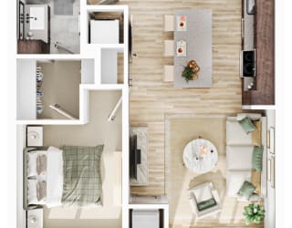 1 bed 1 bath H at The Mera, Minnesota