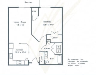 a floor plan of a unit with bedrooms and a bathroom