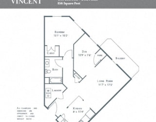 plan of the vincent floor plans