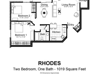 Floor Plan Rhodes