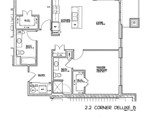 the second and third floor plans
